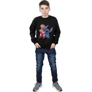 Lilo & Stitch Boy's Classic Sweatshirt in Black Size: 7-8 Years Black 7-8 Years Lilo & Stitch Boy's Classic Sweatshirt in Black Size: 7-8 Years Black 7-8 Years