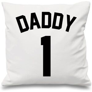 60 SECOND MAKEOVER Daddy 1 Cushion Cover Daddy Present Fathers Day Birthday Christmas Dad 16" x 16" Gift Decorative Cushion Home White 40 cm x 40 cm 60 SECOND MAKEOVER Daddy 1 Cushion Cover Daddy Present Fathers Day Birthday Christmas Dad 16" x 16" Gift Decorative Cushion Home White 40 cm x 40 cm