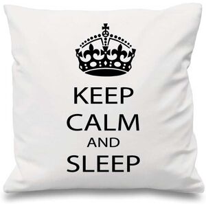 60 SECOND MAKEOVER White Cushion Cover Keep Calm & Sleep 16" x 16" Daughter Friend Gift Decorative Cushion Home Horse Equestrian Size: 40 cm x 40 cm White 40 cm x 40 cm 60 SECOND MAKEOVER White Cushion Cover Keep Calm & Sleep 16" x 16" Daughter Friend Gift Decorative Cushion Home Horse Equestrian Size: 40 cm x 40 cm White 40 cm x 40 cm