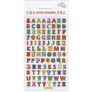 Paper Projects Reusable Letters Stickers Multicolor Paper Projects Reusable Letters Stickers Multicolor