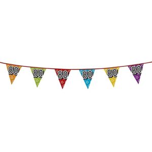 Boland Holographic 80th Bunting Multicolor Boland Holographic 80th Bunting Multicolor