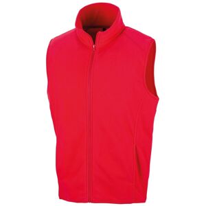 Result Core Men's Microfleece Gilet in Red Size: 2XL Red 2XL Result Core Men's Microfleece Gilet in Red Size: 2XL Red 2XL