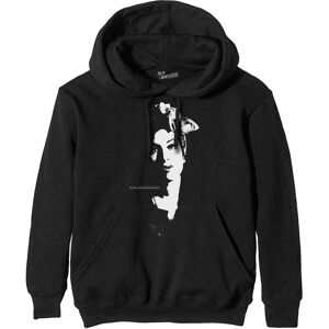 Amy Winehouse Men's Portrait Hoodie in Black Size: Large Black L Amy Winehouse Men's Portrait Hoodie in Black Size: Large Black L