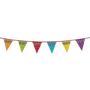 Boland Party Birthday Bunting Multicolor Boland Party Birthday Bunting Multicolor