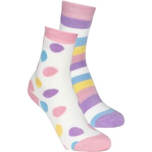 Trespass Frolic Boot Socks (Pack of 4) in Pink Size: 12-3 Pink 12-3 Trespass Frolic Boot Socks (Pack of 4) in Pink Size: 12-3 Pink 12-3