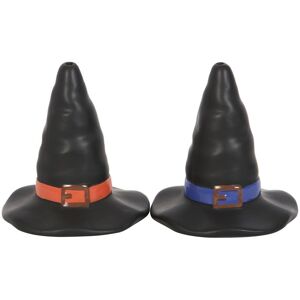 Something Different Witches Hat Salt & Pepper Shakers in Black Black Something Different Witches Hat Salt & Pepper Shakers in Black Black