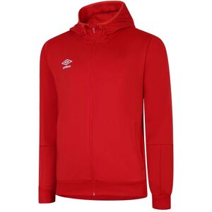 Umbro Men's Total Training Knitted Full Zip Hoodie in Dark Red Size: Medium Dark Red M Umbro Men's Total Training Knitted Full Zip Hoodie in Dark Red Size: Medium Dark Red M