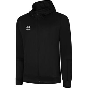 Umbro Men's Total Training Knitted Full Zip Hoodie in Black Size: Small Black S Umbro Men's Total Training Knitted Full Zip Hoodie in Black Size: Small Black S