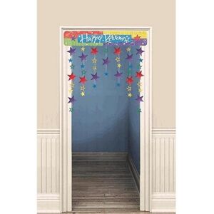 Amscan Happy Retirement Stars Doorway Dration Multicolor Amscan Happy Retirement Stars Doorway Dration Multicolor