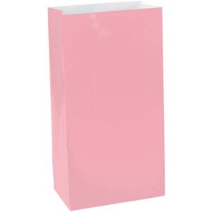 Amscan Mini Paper Party Bags in Light Pink Light Pink Amscan Mini Paper Party Bags in Light Pink Light Pink