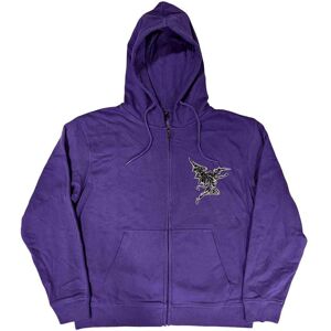 Black Sabbath Henry Logo Full Zip Hoodie in Purple Size: Small Purple S Black Sabbath Henry Logo Full Zip Hoodie in Purple Size: Small Purple S