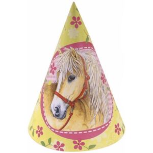 Amscan Horse Party Hats (Pack of 6) in Mustard Mustard Amscan Horse Party Hats (Pack of 6) in Mustard Mustard