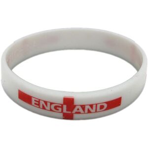 Amscan Men's Pride Passion England Wristband in White White One Size Amscan Men's Pride Passion England Wristband in White White One Size