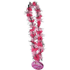 Amscan 100% Innocent Tinsel Lei With Tag in Pink Pink Amscan 100% Innocent Tinsel Lei With Tag in Pink Pink