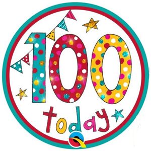 Rachel Ellen 100th Party Badge Multicolor Rachel Ellen 100th Party Badge Multicolor