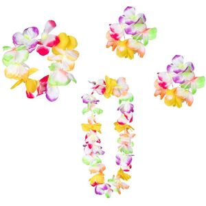 Boland Hawaiian Costume Prop Set Multicolor Boland Hawaiian Costume Prop Set Multicolor
