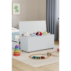 Home Discount Vida Designs Leon Spacious Ottoman Toy Storage Unit for Kids in White White Home Discount Vida Designs Leon Spacious Ottoman Toy Storage Unit for Kids in White White