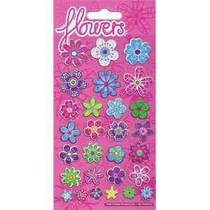 Paper Projects Reusable Flowers Stickers Multicolor Paper Projects Reusable Flowers Stickers Multicolor