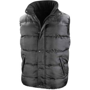 Result Core Men's Nova Padded Gilet in Black Size: Small Black S Result Core Men's Nova Padded Gilet in Black Size: Small Black S