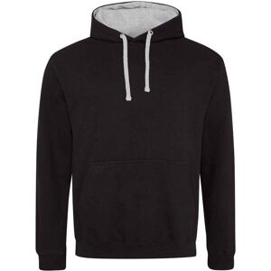 AWDis Men's Varsity Hoodie in True Black Size: 3XL True Black 3XL AWDis Men's Varsity Hoodie in True Black Size: 3XL True Black 3XL