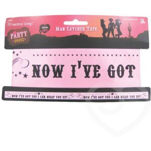 Amscan Party Posse Man Catcher Tape in Pink Pink Amscan Party Posse Man Catcher Tape in Pink Pink