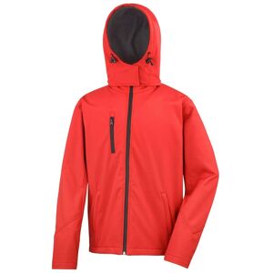 Result Core Men's Hooded Soft Shell Jacket in Red Size: 2XL Red 2XL Result Core Men's Hooded Soft Shell Jacket in Red Size: 2XL Red 2XL