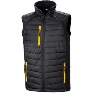 Result Men's Compass Softshell Padded Gilet in Dark Blue Size: Medium Dark Blue M Result Men's Compass Softshell Padded Gilet in Dark Blue Size: Medium Dark Blue M