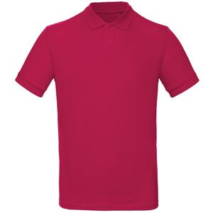 B&C Men's Collection Inspire Polo Shirt in Dark Pink Size: XL Dark Pink XL B&C Men's Collection Inspire Polo Shirt in Dark Pink Size: XL Dark Pink XL