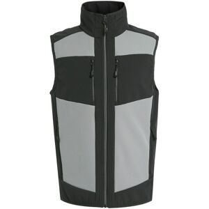 Regatta Professional Men's Colour Block Softshell Body Warmer in Dark Grey Size: Medium Dark Grey M Regatta Professional Men's Colour Block Softshell Body Warmer in Dark Grey Size: Medium Dark Grey M
