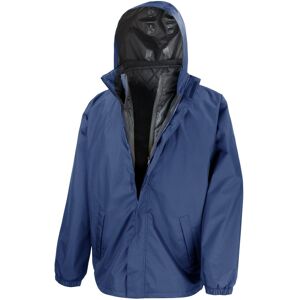 Result Core Men's 3 in 1 Jacket in Navy Size: Large Navy L Result Core Men's 3 in 1 Jacket in Navy Size: Large Navy L
