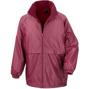 Result Core Men's Microfleece Lined Waterproof Jacket in Burgundy Size: 3XL Burgundy 3XL Result Core Men's Microfleece Lined Waterproof Jacket in Burgundy Size: 3XL Burgundy 3XL