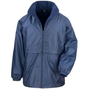 Result Core Men's Microfleece Lined Waterproof Jacket in Navy Size: 2XL Navy 2XL Result Core Men's Microfleece Lined Waterproof Jacket in Navy Size: 2XL Navy 2XL