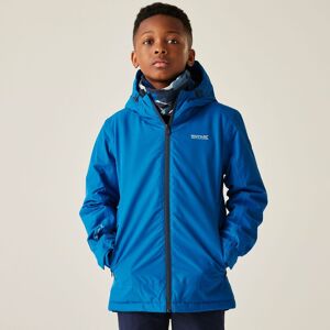 Regatta Frelton Hooded Waterproof Breathable Insulated Jacket in Blue Size: 9-10 Years Blue 9-10 Years Regatta Frelton Hooded Waterproof Breathable Insulated Jacket in Blue Size: 9-10 Years Blue 9-10 Years