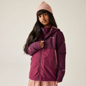 Regatta Hillain Borg Lined Hooded Waterproof Breathable Insulated Jacket in Purple Size: 7-8 Years Purple 7-8 Years Regatta Hillain Borg Lined Hooded Waterproof Breathable Insulated Jacket in Purple Size: 7-8 Years Purple 7-8 Years
