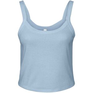 Bella + Canvas Women's Micro-Rib Spaghetti Strap Tank Top in Baby Blue Size: 14-16 Baby Blue 14-16 Bella + Canvas Women's Micro-Rib Spaghetti Strap Tank Top in Baby Blue Size: 14-16 Baby Blue 14-16