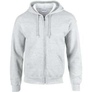 Gildan Heavy Blend Full Zip Full Zip Hoodie in Mid Grey Size: Small Mid Grey S Gildan Heavy Blend Full Zip Full Zip Hoodie in Mid Grey Size: Small Mid Grey S