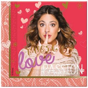 Disney Music Passion Napkins (Pack of 20) Multicolor Disney Music Passion Napkins (Pack of 20) Multicolor