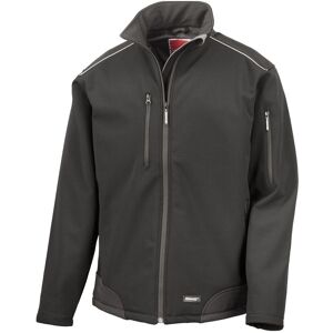 Result Men's Ripstop Soft Shell Jacket in Black Size: 3XL Black 3XL Result Men's Ripstop Soft Shell Jacket in Black Size: 3XL Black 3XL