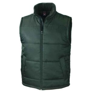 Result Core Men's Padded Body Warmer in Bottle Green Size: 3XL Bottle Green 3XL Result Core Men's Padded Body Warmer in Bottle Green Size: 3XL Bottle Green 3XL