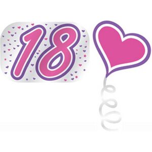 Generic Foil Garland 13th Birthday Banner in Pink Pink Generic Foil Garland 13th Birthday Banner in Pink Pink