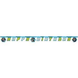 Disney Happy Birthday Banner Multicolor Disney Happy Birthday Banner Multicolor