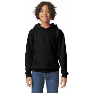 Gildan Fleece Midweight Hoodie in Black Size: Small Black S Gildan Fleece Midweight Hoodie in Black Size: Small Black S