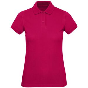 B&C Women's Inspire Polo Shirt in Dark Pink Size: Medium Dark Pink M B&C Women's Inspire Polo Shirt in Dark Pink Size: Medium Dark Pink M