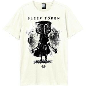 Amplified Men's Axe Samarui Sleep Token T-Shirt in White Size: XL White XL Amplified Men's Axe Samarui Sleep Token T-Shirt in White Size: XL White XL