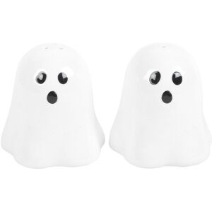 Something Different Ghost Halloween Salt & Pepper Shakers in White White Something Different Ghost Halloween Salt & Pepper Shakers in White White