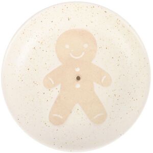 Something Different Gingerbread Man Incense Stick Holder in Off-White Off-White Something Different Gingerbread Man Incense Stick Holder in Off-White Off-White