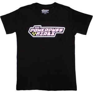 Powerpuff Girls Men's Logo T-Shirt in Black Size: Medium Black M Powerpuff Girls Men's Logo T-Shirt in Black Size: Medium Black M