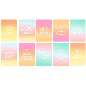 Something Different Mindful Moments Affirmation Cards (Pack of 10) Multicolor Something Different Mindful Moments Affirmation Cards (Pack of 10) Multicolor