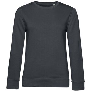 B&C Women's Inspire Crew Neck Jumper in Black Size: 12 Black 12 B&C Women's Inspire Crew Neck Jumper in Black Size: 12 Black 12