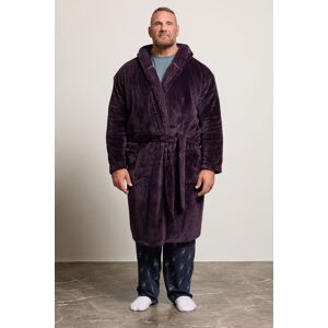 BadRhino Men's Textured Fleece Dressing Gown in Purple Size: 4XL Purple 4XL BadRhino Men's Textured Fleece Dressing Gown in Purple Size: 4XL Purple 4XL